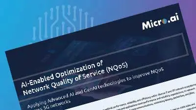 AI-Enabled Optimization of Network Quality of Service (NQoS)
