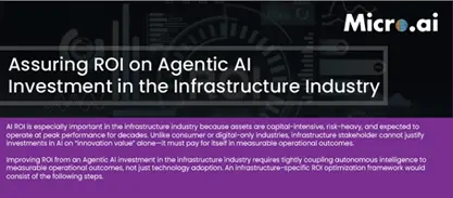 Improving AI ROI in the Infrastructure Industry