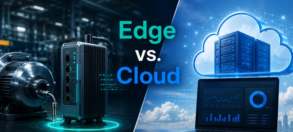 Edge vs. Cloud for Predictive Maintenance: Why Edge Native Agentic AI Matters